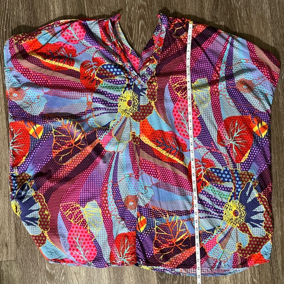 Josie natori size size m/l shirt beach cover up - Picture 1 of 7